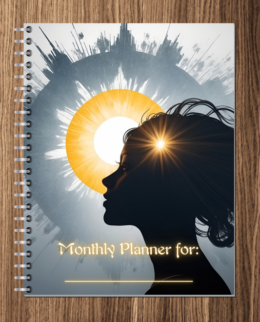 "Fearless" Monthly Digital Planner