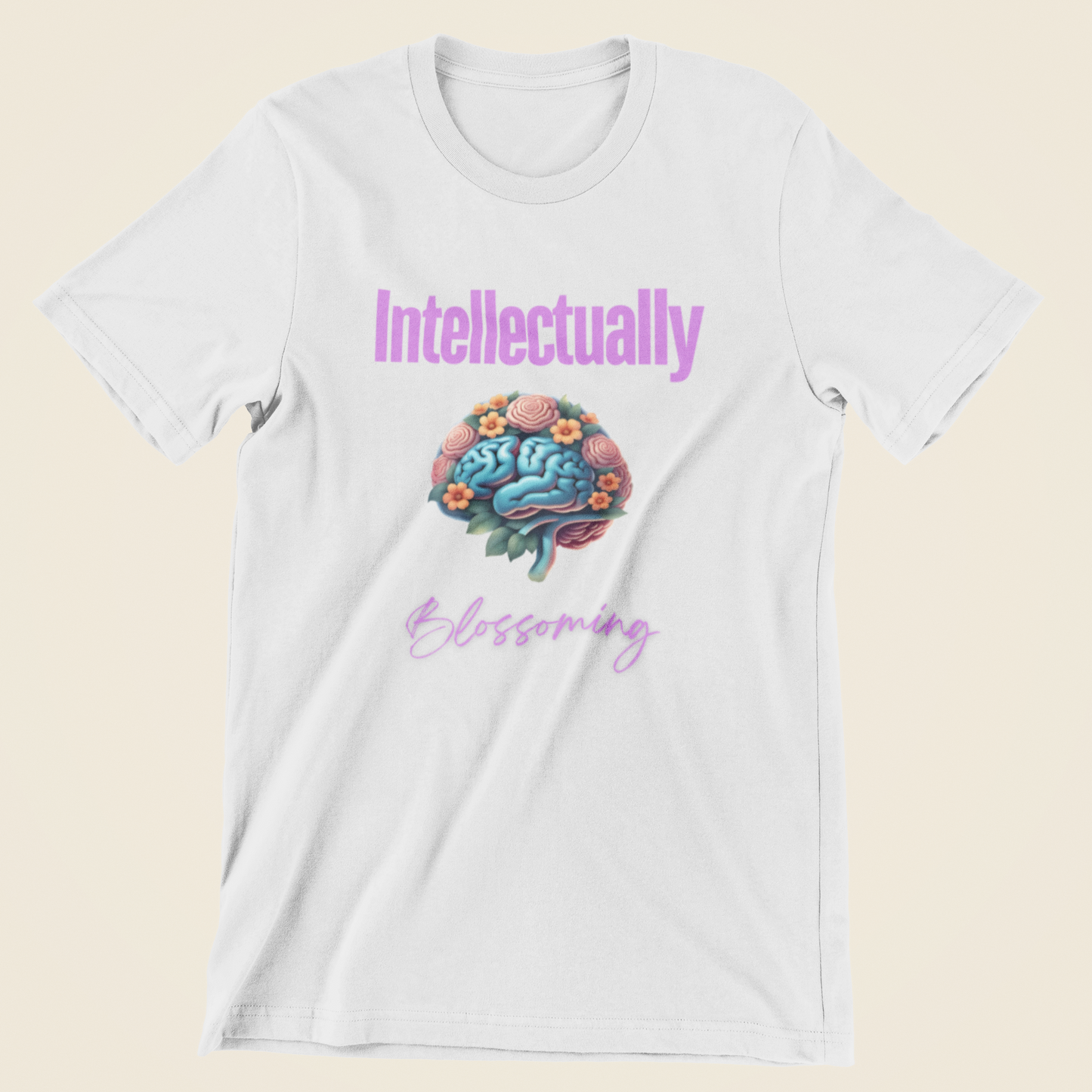 Intellectually Blossoming Brain Tee