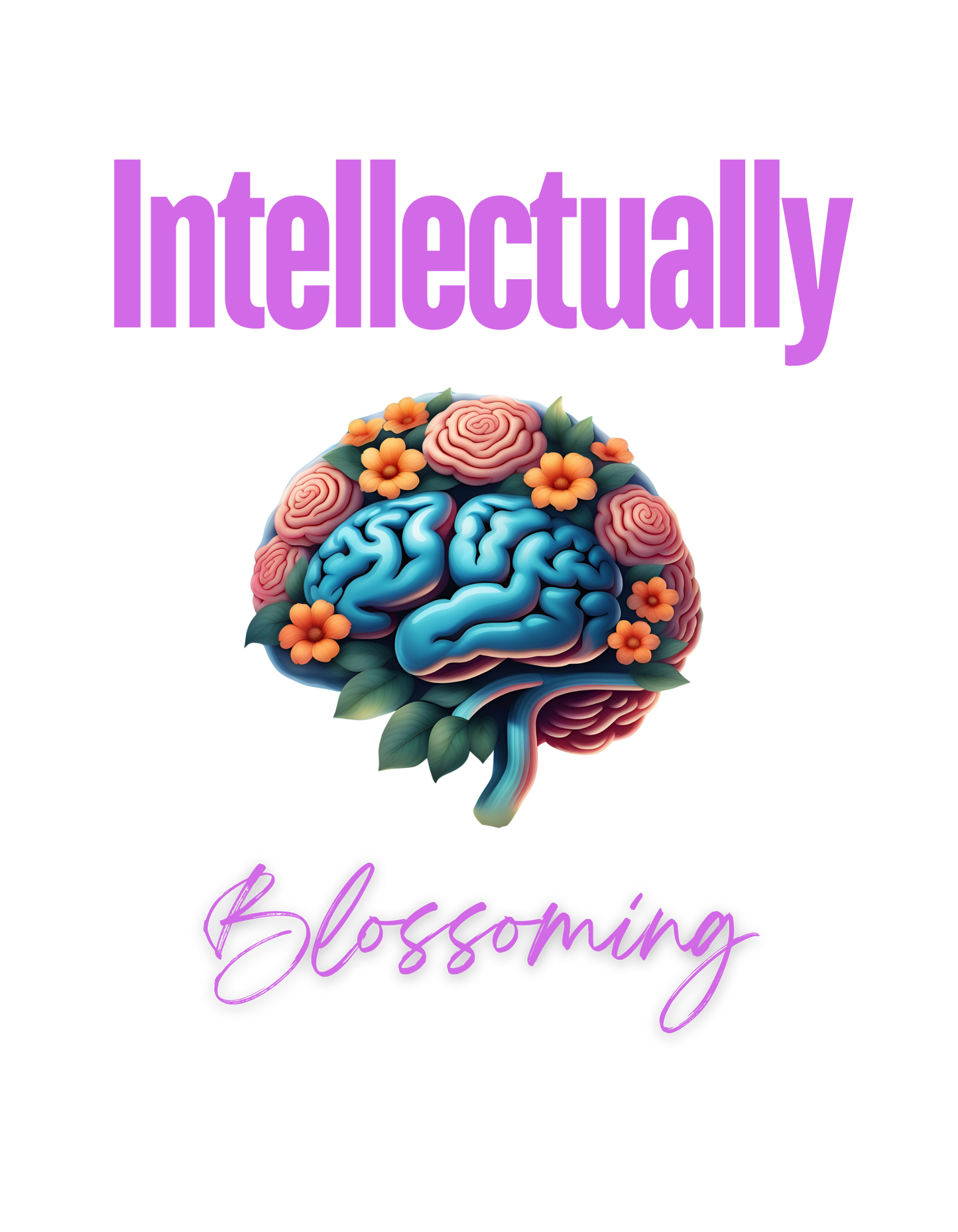 Intellectually Blossoming Brain Tee