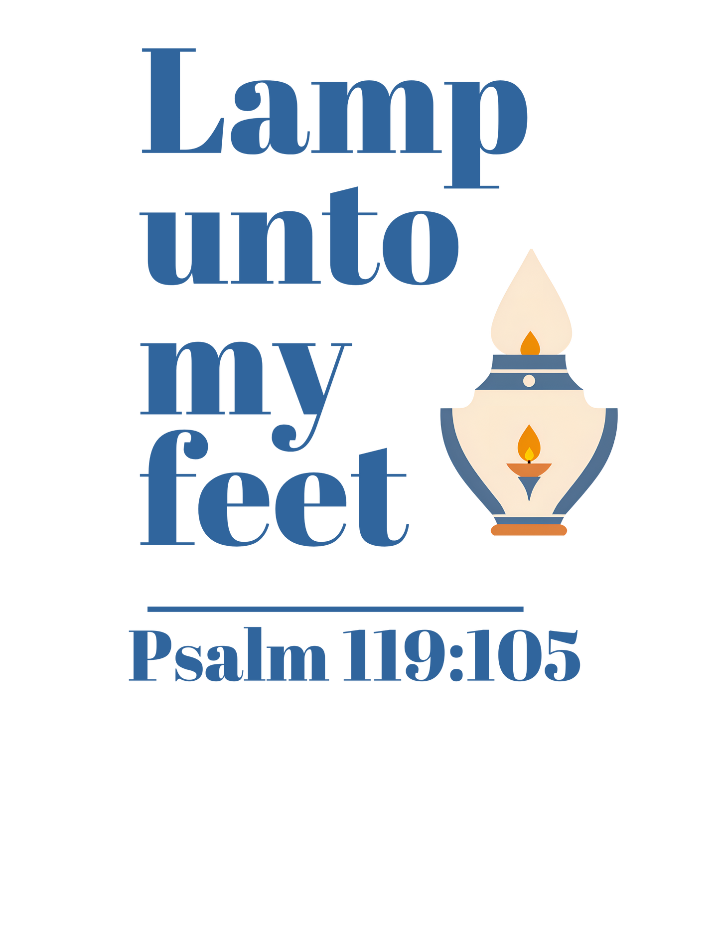 Lamp Unto My Feet Tee